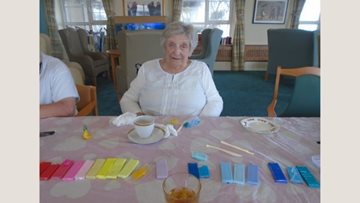 Bexhill care home Residents get creative